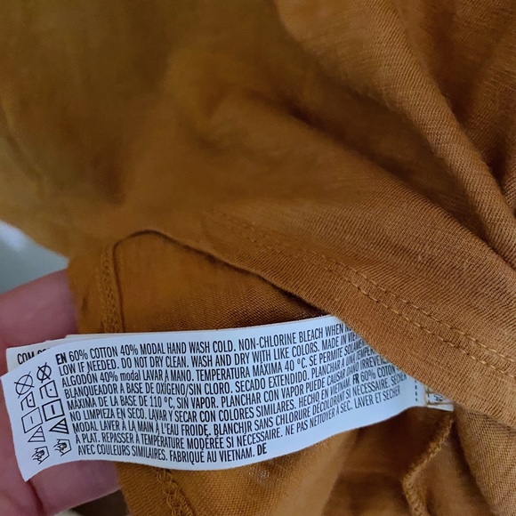 ☼ yellow long sleeve tee - Picture 7 of 7